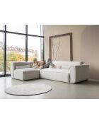 Festes L-Ecksofa, links; Flex Felix Beige- 265x169x70 cm