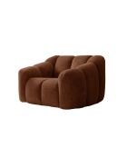 Terracotta Shell 1-Sitzer-Sessel, 124 x 109 x 75 cm