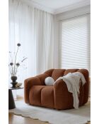 Terracotta Shell 1-Sitzer-Sessel, 124 x 109 x 75 cm