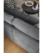 S-MAX Wandelbares rechtwinkliges Ecksofa Lofty Lilly Gray- 306 x 150 x 84 cm