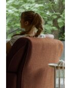 Festes Ecksofa S Left Gatsby Terrakotta - 280x173x87 cm