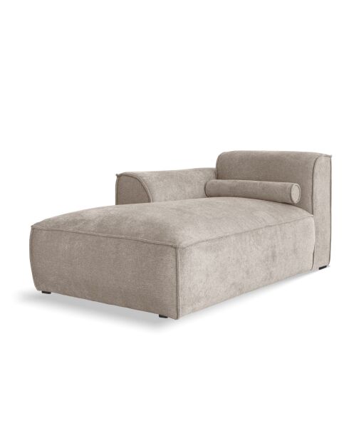 AC/Left Tagesbett Flex Felix Dunkelbeige - 92 x 154 x 70 cm