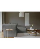 Gatsby Grey Fixed M hoekbank rechts - 338x175x87 cm