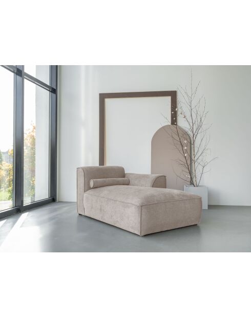 Divano letto AC/Right Flex Felix Beige scuro - 92 x 154 x 70 cm