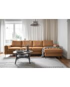 S-MAX Wandelbares Ecksofa rechtwinklig Lofty Lilly Brick- 306x150x84 cm