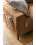 S-MAX Wandelbares Ecksofa rechtwinklig Lofty Lilly Brick- 306x150x84 cm
