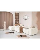 S-MAX Wandelbares Ecksofa, links, Lulu, Beige, 364 x 184 x 94 cm