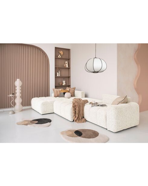 S-MAX Wandelbares Ecksofa, links, Lulu, Beige, 364 x 184 x 94 cm