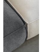 Festes Ecksofa XS, rechts Flex Felix Dunkelgrau - 244x154x70 cm