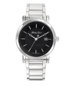 RONDA 505 h3 Quartz herenhorloge van Zwitserse makelij in zilverstaal