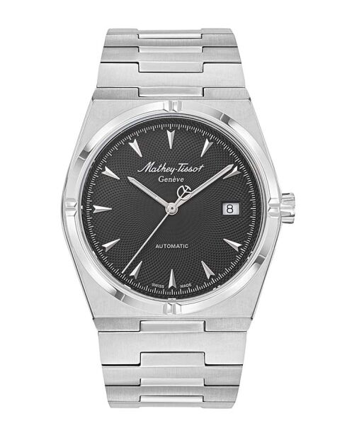 Herrenuhrwerk+Automatikuhrwerk, in der Schweiz hergestellt, Catena SA100, Silberstahl