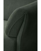 Divano angolare destro Gatsby Fixed U Verde Scuro- 341x233x87 cm