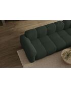 Feststehendes U-Ecksofa, links Cloud Dark Green- 328x260x76 cm