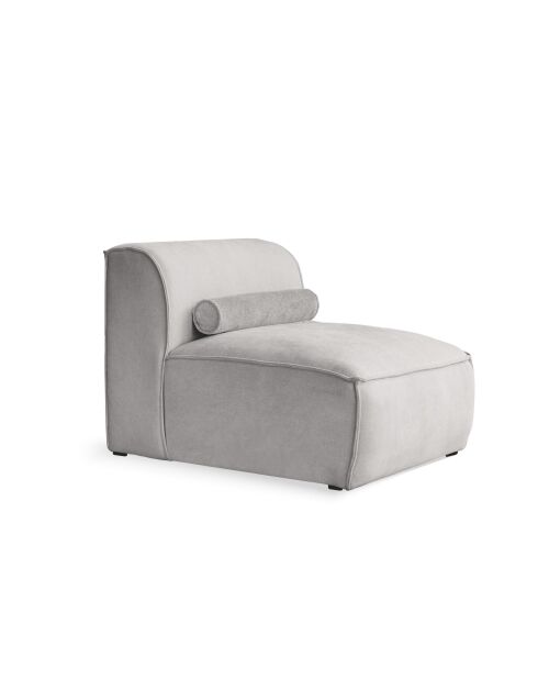 Flex Felix grijze fauteuil met 1 zitplaats - 76x96x70 cm