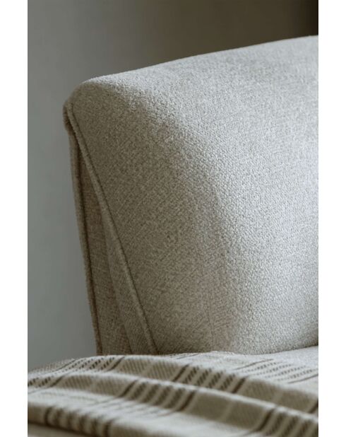 Gatsby Ecksofa, festes U-förmiges rechtes Ecksofa, 341 x 233 x 87 cm, Beige