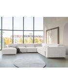 Festes U-Ecksofa, rechts Flex Felix Beige- 337x265x70 cm