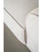 Festes U-Ecksofa, rechts Flex Felix Beige- 337x265x70 cm