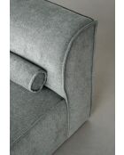 Festes M-Ecksofa, links Flex Felix Olive- 340x154x70 cm