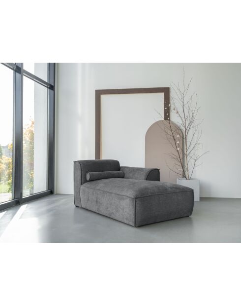 AC Daybed/Right Flex Felix Dunkelgrau - 92 x 154 x 70 cm