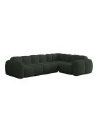 Fixed M Ecksofa, rechts Cloud Dark Green- 260x197x76 cm