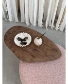 Mesita de nogal Miuf — 92x52x42 cm