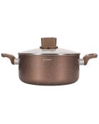 2 pentole a induzione da 20/24 cm + 2 coperchi