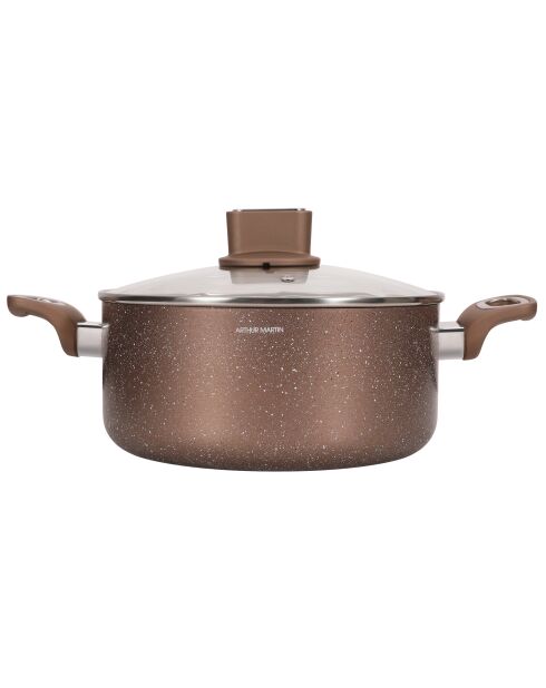 2 inductiekookpotten van 20/24 cm + 2 deksels