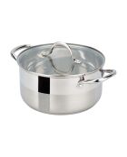 Pentola a induzione in acciaio - D.24 cm