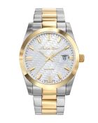 Swiss Made Automatic STP 1-11 Herrenuhr aus zweifarbigem Silber-/Goldstahl