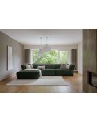 Fixed M Left Gatsby Ecksofa, dunkelgrün — 338 x 175 x 87 cm