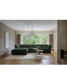 Fixed M Left Gatsby Ecksofa, dunkelgrün — 338 x 175 x 87 cm