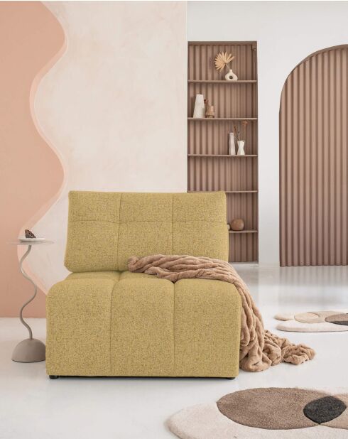 Lulu Gelber Chauffeur mit 1 Sitz - 96x96x94 cm