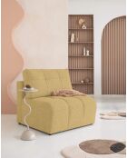 Lulu Gelber Chauffeur mit 1 Sitz - 96x96x94 cm