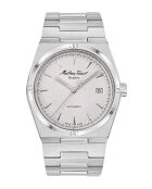 Herrenuhrwerk+Automatikuhrwerk, in der Schweiz hergestellt, Catena SA100, Silberstahl