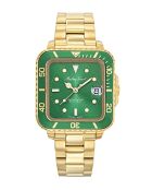 Reloj Ronda 505h3 de cuarzo fabricado en Suiza para mujer en acero plateado