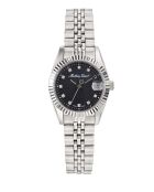 Montre Femme Quartz Swiss Made RONDA 585 H3 en Acier argentée