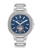 Automatisch Swiss Made Catena SA200 zilverstalen horloge voor heren