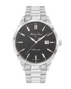 Claro 888 Silver Steel Automatische Herrenuhr