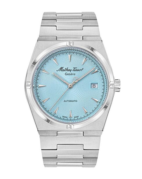 Herrenuhrwerk+Automatikuhrwerk, in der Schweiz hergestellt, Catena SA100, Silberstahl