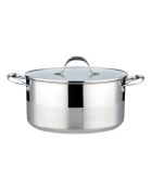 Stalen inductiepot - D.28 cm