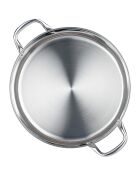 Pentola a induzione in acciaio - D.32 cm