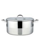 Pentola a induzione in acciaio - D.32 cm