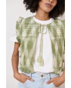 Gilet sans manches Velma kaki