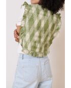 Gilet sans manches Velma kaki