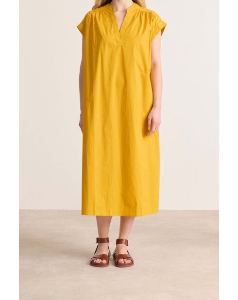 Robe Valentine moutarde