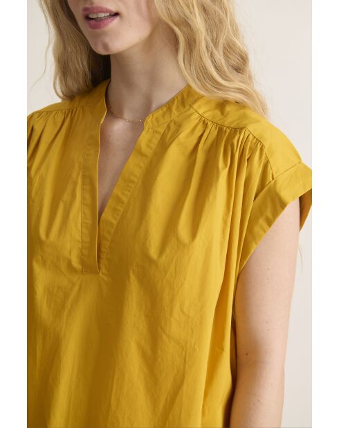 Robe Valentine moutarde