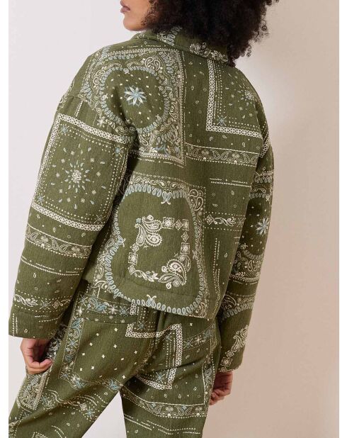 Chaqueta caqui Valence