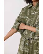 Chaqueta caqui Valence