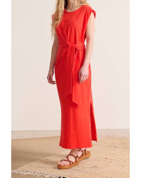 Robe Valene corail