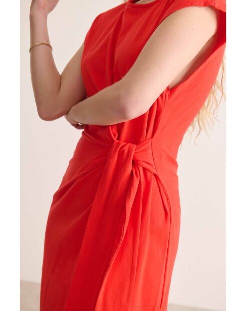 Robe Valene corail